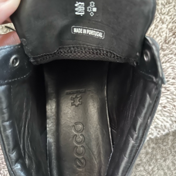 ECCO REAL LEATHER SHOES IN EUC SIZE 37 - Picture 5 of 6
